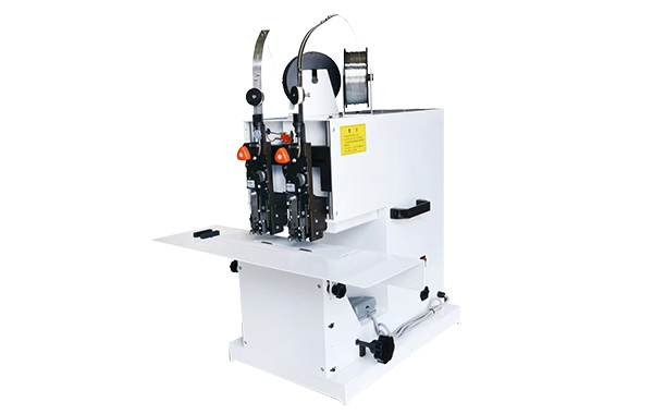 8703H Double-head electric wire saddle binding machine